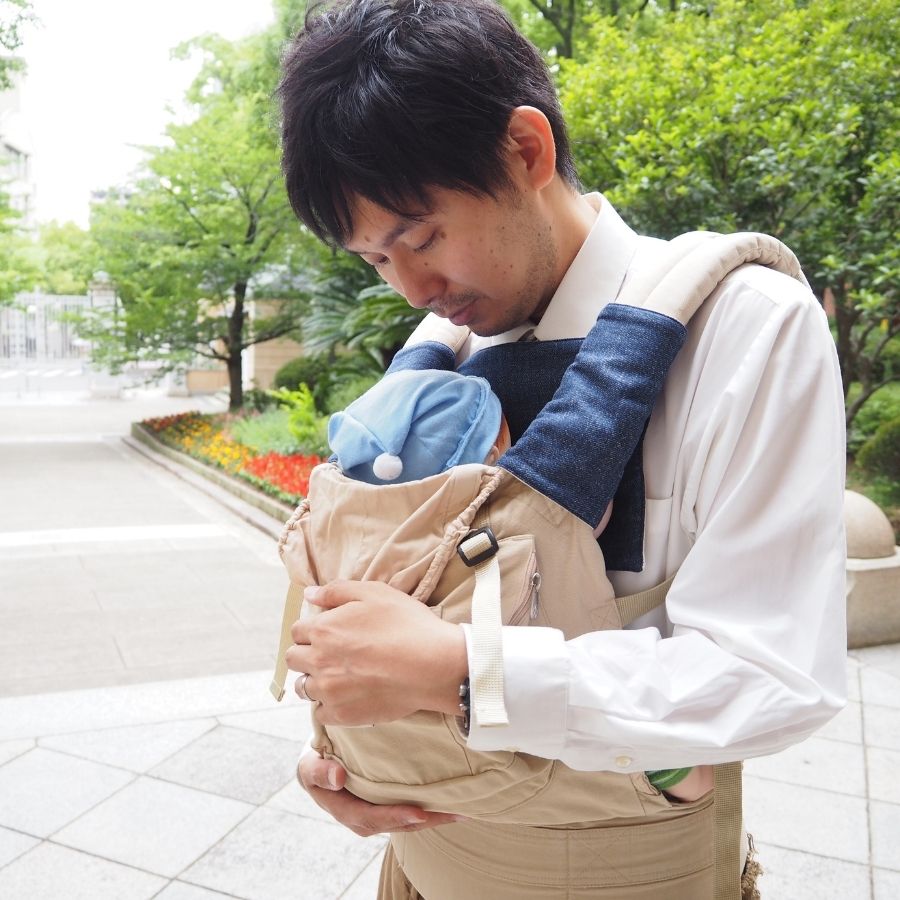 オーダーメイド】赤ちゃんのよだれ汚れを防ぐ 抱っこ紐の胸元 肩紐
